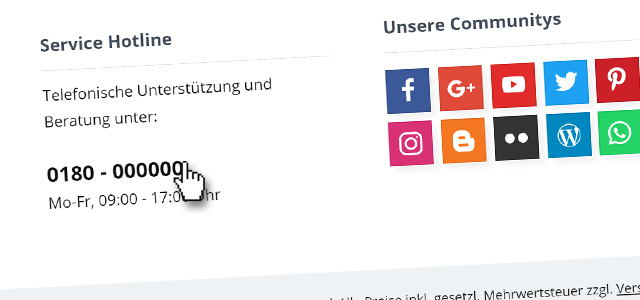 Texte im Theme ändern